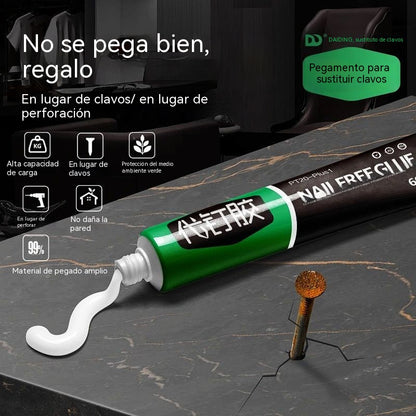 👍[Compra 1 y llévate 1 gratis]👍Adhesivo universal sin clavos, con capacidad de carga superior.