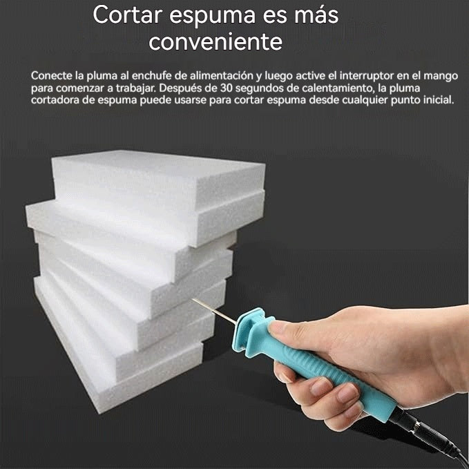 🔥ÚLTIMO DÍA 43% DE DESCUENTO🎁Pluma eléctrica para cortar y grabar espuma