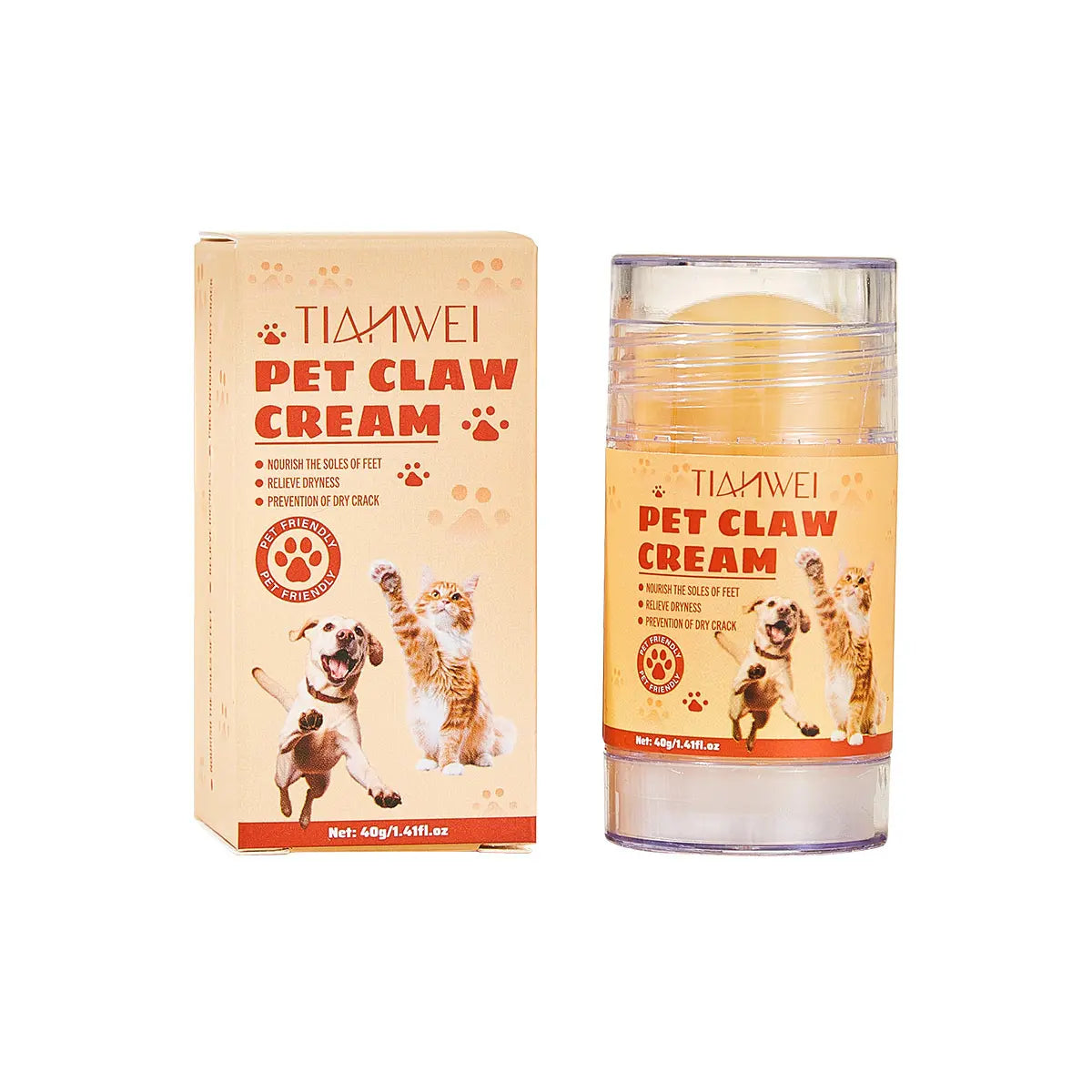 【3 fľaštičky za 23 eur】💧🐾 Hydratačný balzam na labky – 🐶 Rozmaznávajte jemné a zdravé labky vášho domáceho maznáčika