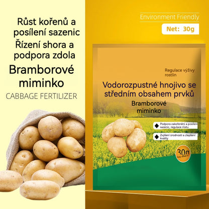 🌞🥔🥕【10 balení】 Rozpustné listové hnojivo „Magický zemiak”｜Na zemiaky, arašidy, sladké zemiaky, reďkovky, taro a cibuľu – podporuje koreňový rast, zvyšuje úrodu