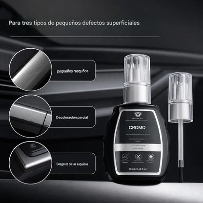 2 unidades por 27 € 🥳 El más vendido 🥳 💞 ✨🚗 Kit de restauración de cromados — Elimina la oxidación y restaura el acabado metálico de alto brillo | Máxima calidad