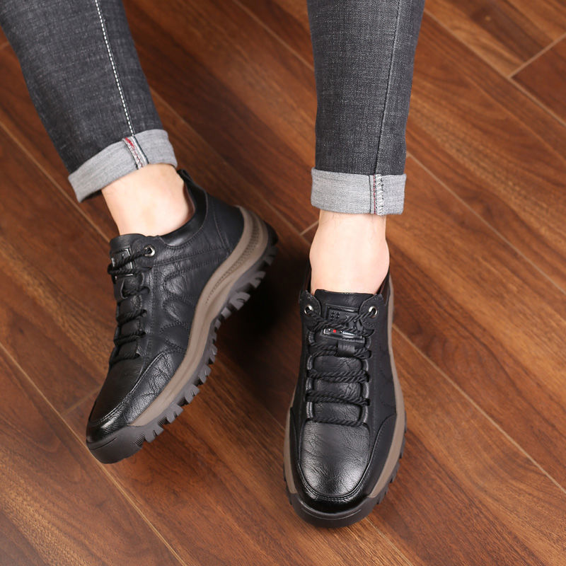 🔥👞Los más vendidos con un 40% de descuento: zapatos de cuero para hombre de nueva moda de invierno 2025, extremadamente cómodos