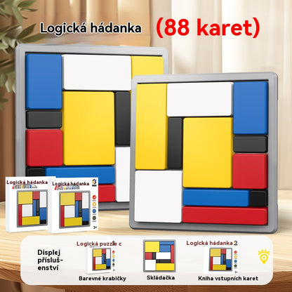 [Kup jeden, druhý zdarma] Dětská logická skládačka, hračka pro předškoláky
