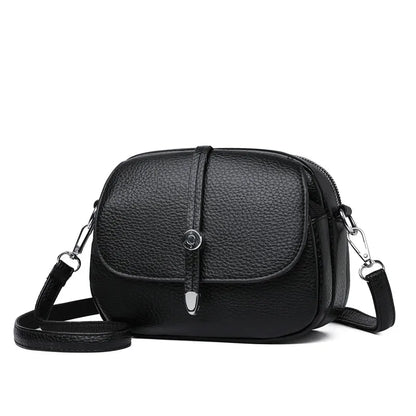 👜【Horúce nové produkty】Dámska módna taška Messenger z pravej kože Neformálna taška cez rameno