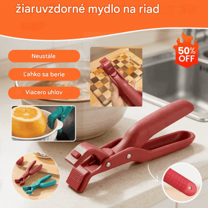 🔥Compra 1 y llévate 1 gratis🔥Pinza multifuncional antiescaldaduras para cuencos de cocina