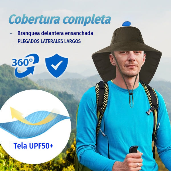 🔥【Compra 1, llévate 1 gratis】🔥Sombrero de pesca universal de verano con protección solar 2026