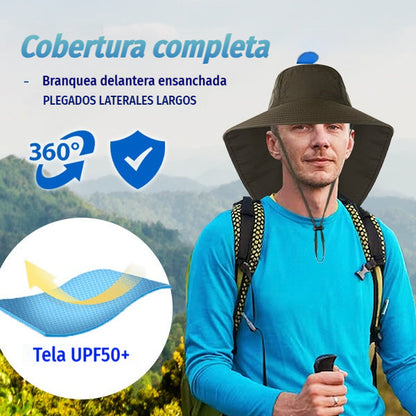 🔥【Compra 1, llévate 1 gratis】🔥Sombrero de pesca universal de verano con protección solar 2026
