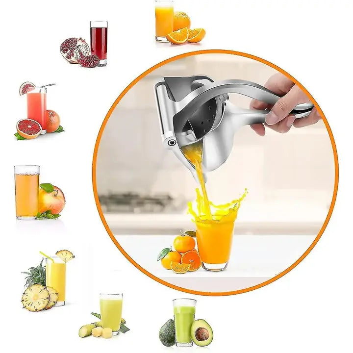 Exprimidor manual pequeño de frutas para el hogar