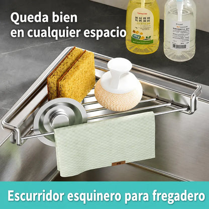 🔥【Compra 1 y llévate 1 gratis】Escurridor extensible para fregadero que ahorra espacio