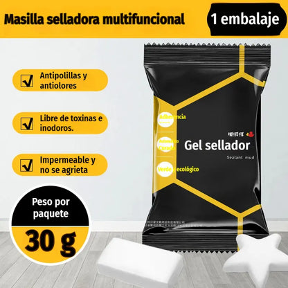 🔧 Masilla Selladora Impermeable Blanca – Repara Agujeros de Aire Acondicionado, Paredes y Tuberías 💧🏠