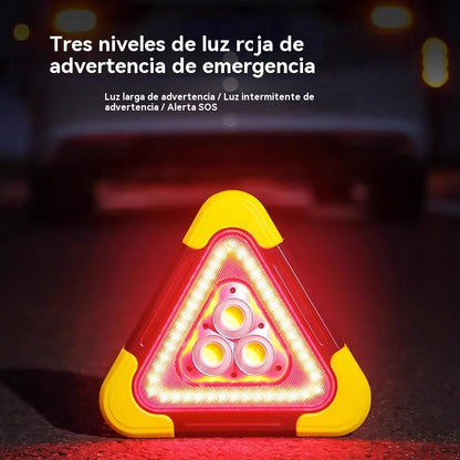 🚗🔥Nuevo producto 2026🔥 Triángulo de emergencia solar tres en uno