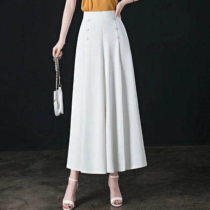 🔥Ofertă limitată în timp🔥 【Cumpără 1, primești 1 gratuit】💖💖 【M-5XL】Fustă de primăvară și vară pentru femei cu talie înaltă și pantaloni largi 2025 