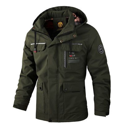🔥【Oferta por tiempo limitado - 49% de descuento】Chaqueta Nueva para Hombre 2026, Resistente al Viento y al Agua,M-6XL
