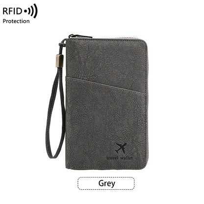 ✈️🧳 Cartera Organizadora Multifuncional para Viaje – Pasaporte, Billetes, Tarjetas y Documentos Siempre en Orden 🔥
