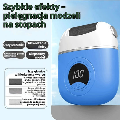 🦶🛁✨Pierwsze 100 szt. -90 zł🔥 Nowy elektryczny pilnik do stóp, usuwa martwy naskórek z pięt, rolki do codziennej pielęgnacji stóp.
