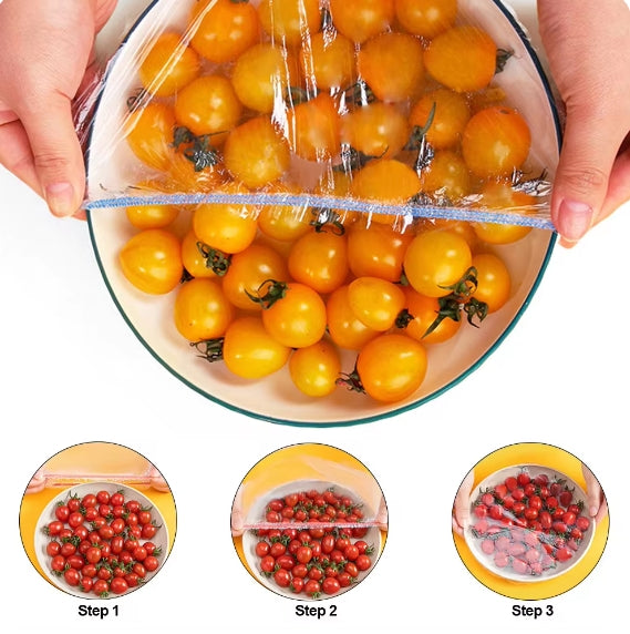 🔥【200 uds】Tapa de frescura desechable de grado alimenticio