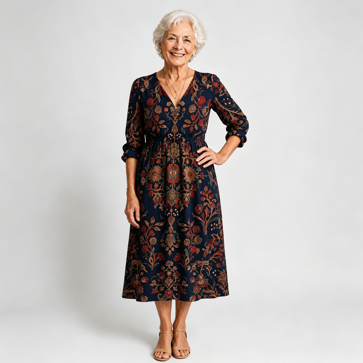 【M-4XL】Isla - Elegante vestido de lino