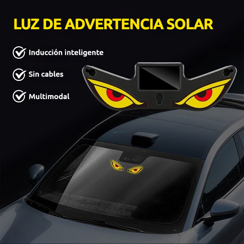 Kúp jeden a druhý zadarmo🚨 Luz de advertencia solar ojo diabólico LED | ☀️ Solar, con sensor de luz, para camiones y furgonetas