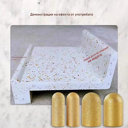 💥Специална оферта (4 бр.)💥Абразивна вакуумно заварена кръгла полираща глава