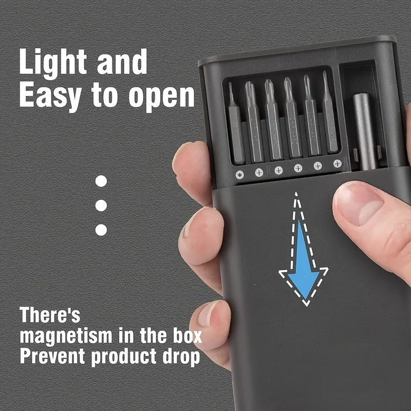 🧰 【24 en 1】Kit de Destornilladores Magnéticos de Precisión Professional 🛠️