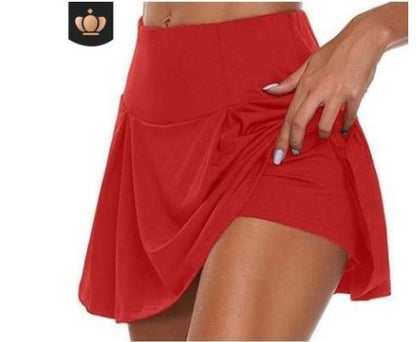 🎾【M-5XL】Dámske falošné dvojdielne športové fitness šaty