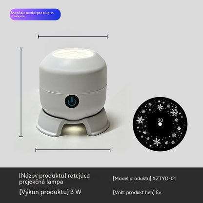【Nový štýl, polovičná cena po obmedzenú dobu】Dynamický rotujúci LED projektor