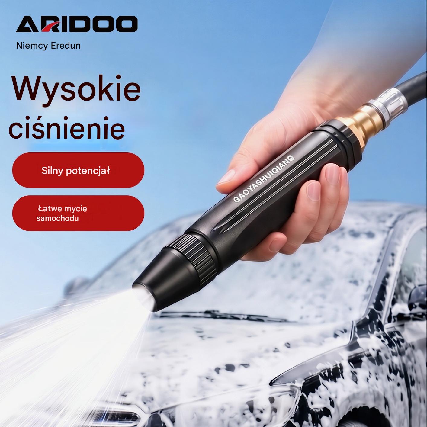Ostatni dzień z 55% rabatem: 【2 zestawy za 25 euro】 Domowy pistolet natryskowy wysokociśnieniowy