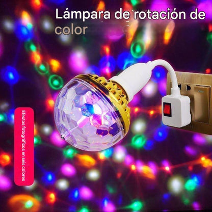 🎄 ¡Oferta navideña! 50% de descuento 🔥 Bola de discoteca mágica giratoria y multicolor