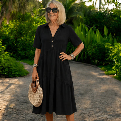 🔥【S-5XL】👗Nuevo vestido casual de moda 2026, hecho de algodón puro para mayor comodidad.