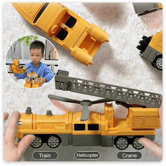 【50% OFF】🤖【26 piezas】Bloques de construcción magnéticos Transformers, juguetes educativos