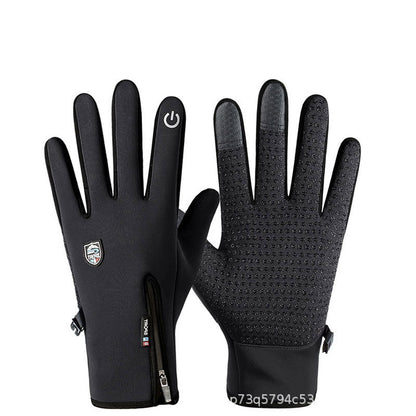 🔥❄️⛷️【Kupite 1, dobite 1 gratis】Jesenske in zimske kolesarske, plezalne, tople smučarske rokavice, vodoodporne, vetrovno odporne flis rokavice🧤