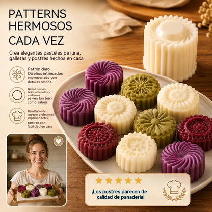 💥¡Compra 2 y llévate 2 gratis, juego de 4 piezas ✨😍Molde de repostería creativo de doble cabezal, desmontable
