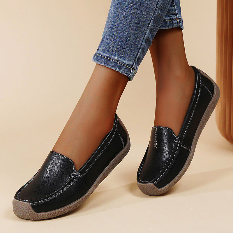 🌸 Mocasines de Piel Suave para Mujer | Nueva Colección 2026 ✨ Zapatos Planos Cómodos y Elegantes 【Tallas 35-44】👑