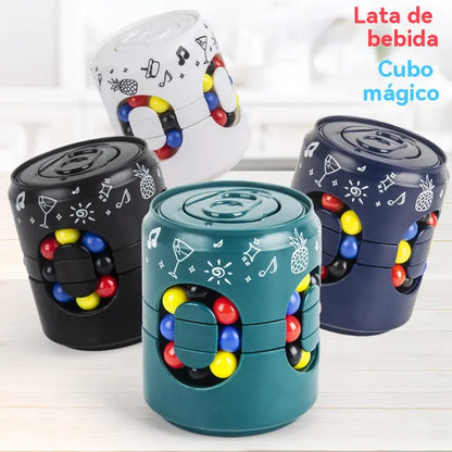 【¡Compra 1 y llévate otro gratis!】Juguetes educativos infantiles: Cubo de Rubik, Spinner antiestrés
