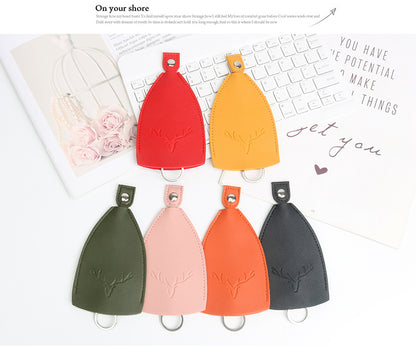 【📢📢 ¡El precio más bajo por tiempo limitado!💥】 (🔥 1 juego de 6 piezas) Bolsa/Estuche para llaves con cordón