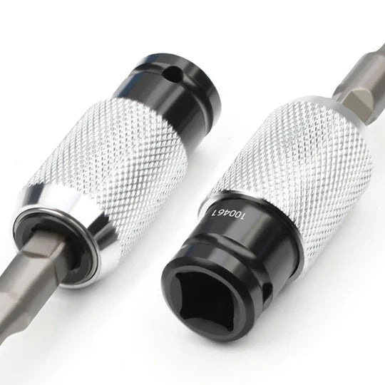 🔧🔄Adaptador de bloqueo rápido de taladro de impacto a llave eléctrica a taladro percutor, inoxidable