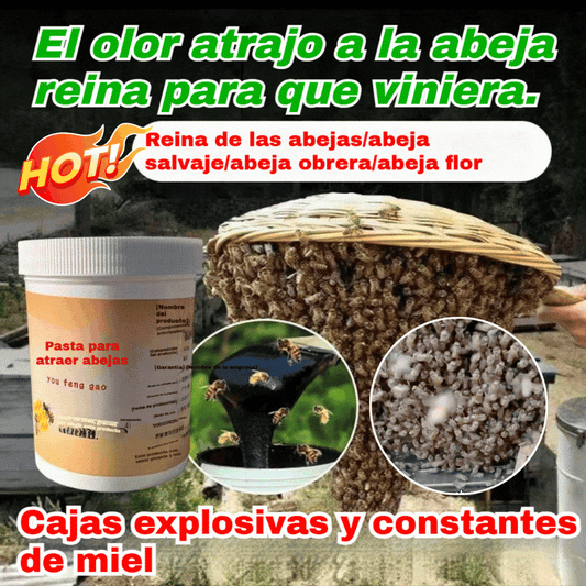 【¡Oferta por tiempo limitado!】🐝 Ungüento atrayente para abejas: ¡fórmula natural, rápida efectividad! ¡La solución rápida para atraer enjambres a la colmena!