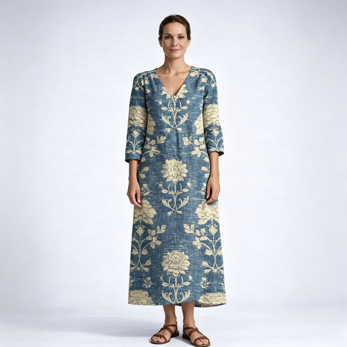 【M-4XL】Isla - Elegante vestido de lino