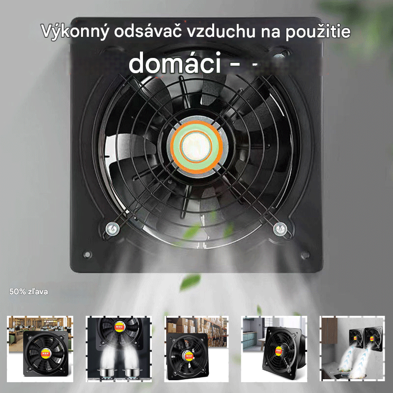 🔥【Limitovaná ponuka】🌬Mocný vzduchový extraktor na domáci použitie