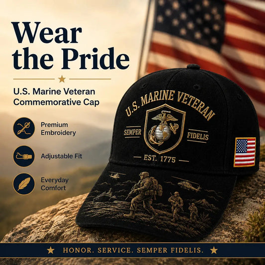 🤠🧢Gorra de Lealtad Eterna del Cuerpo de Marines