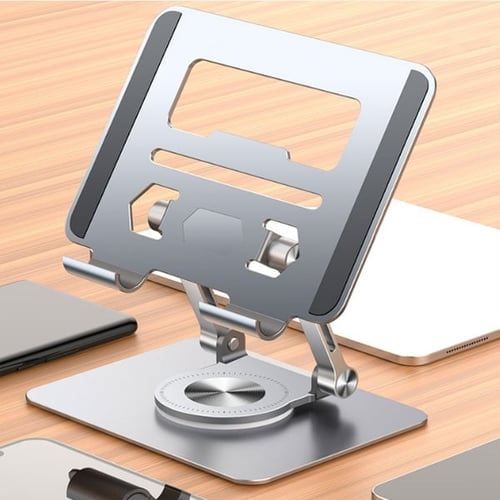 💥💻 Obrotowy o 360° aluminiowy stojak na laptopa — stabilny, przenośny i ergonomiczny
