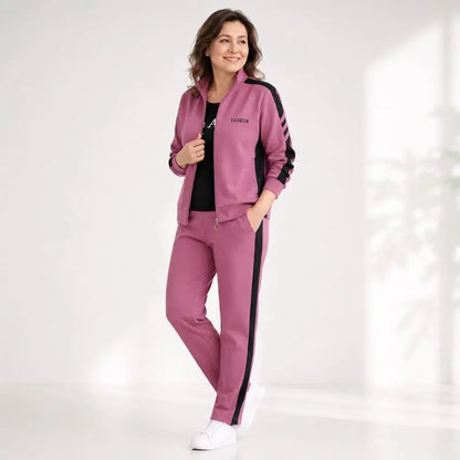 🔥【50% zľava】🔥【M-5XL】【Bunda + nohavice】😍 Nová jesenná sada ležérneho športového oblečenia, plus size