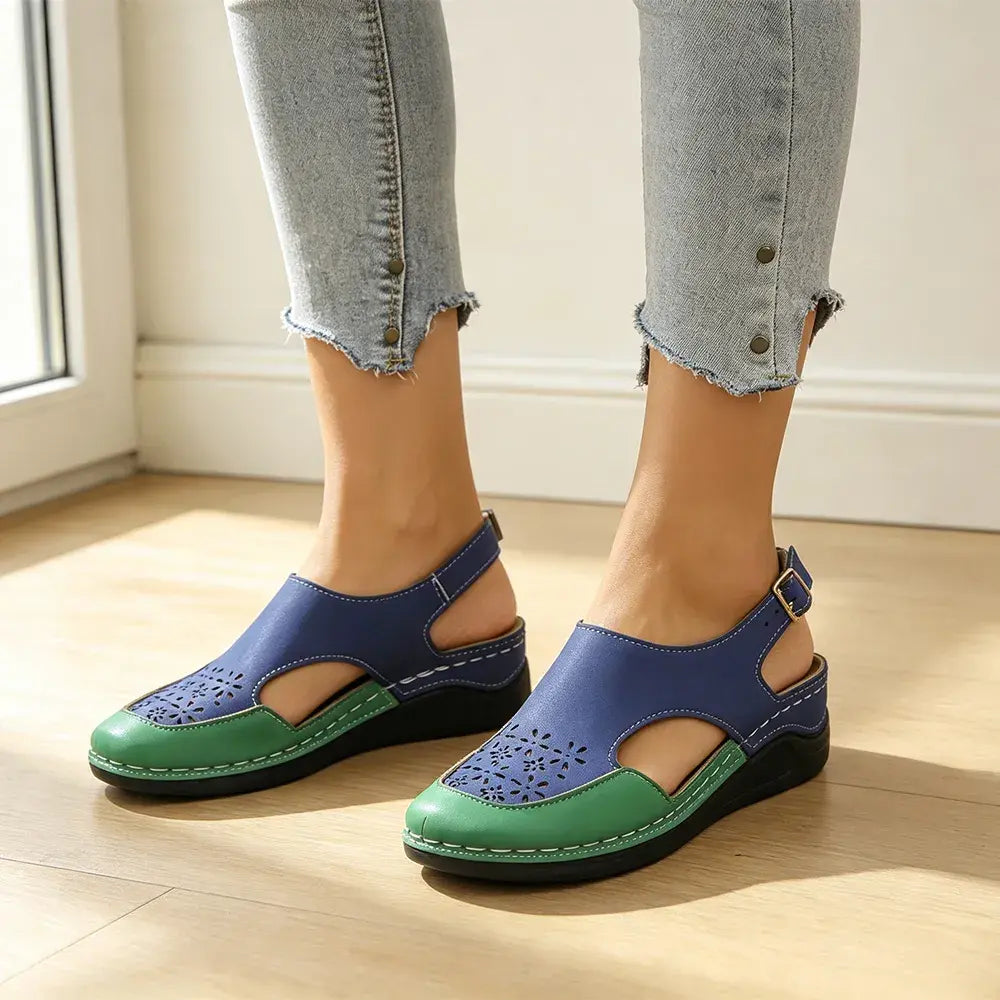 【36-43】👡 Sandalias de moda transpirables con perforaciones y suela suave