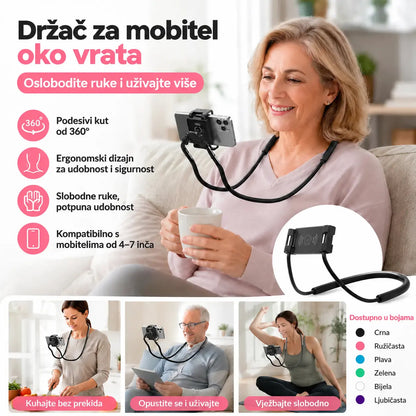 📱😌【Posljednji dan, 50 % popusta!】Multifunkcionalni držač za mobitel oko vrata