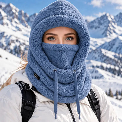 ❄️ ¡Capucha Térmica de Felpa para Mujer: Protección y Calidez en Invierno!
