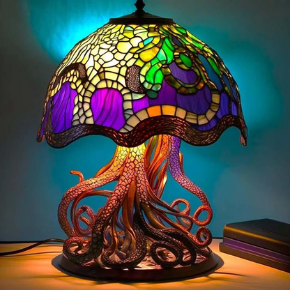 49% ZĽAVA 🔥 Farebná živicová stolová lampa 🍄 Séria rastlín v tvare huby