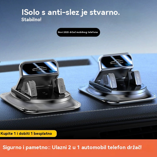 🔥【Kupite 1, dobijte 1 gratis】🚗 Sigurno i pametno: Ultimativni 2-u-1 držač za telefon u automobilu! 🚗
