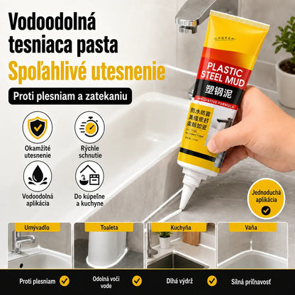 ✨ Multifunkčný vodotesný biely tesniaci tmel so škrabkou