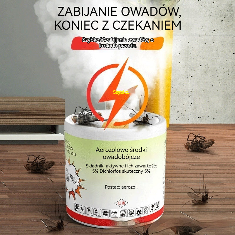 🚫🦟🪳【12 sztuk】Silna mgła owadobójcza, dociera do każdego zakamarka 💨