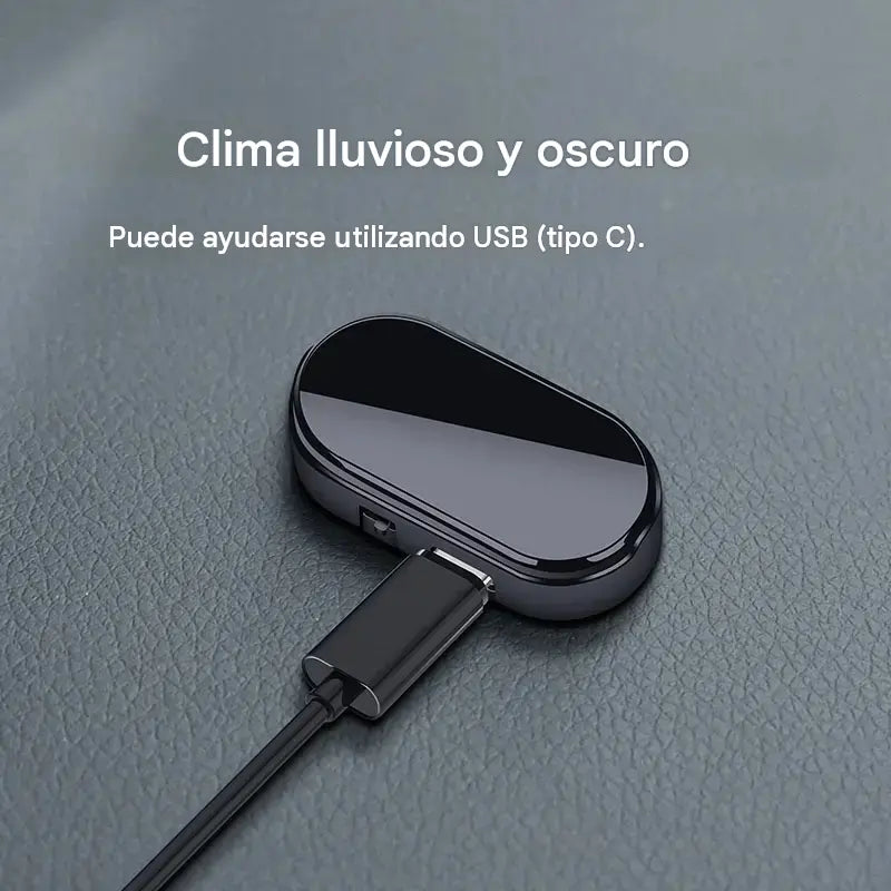 [Paquete de 2] 🚨 Luz de advertencia antirrobo para coche con energía solar